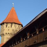 Hermannstadt Sibiu Turm und Stadtmauer