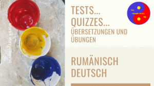 Rumänisch Deutsch Übersetzungen Übungen